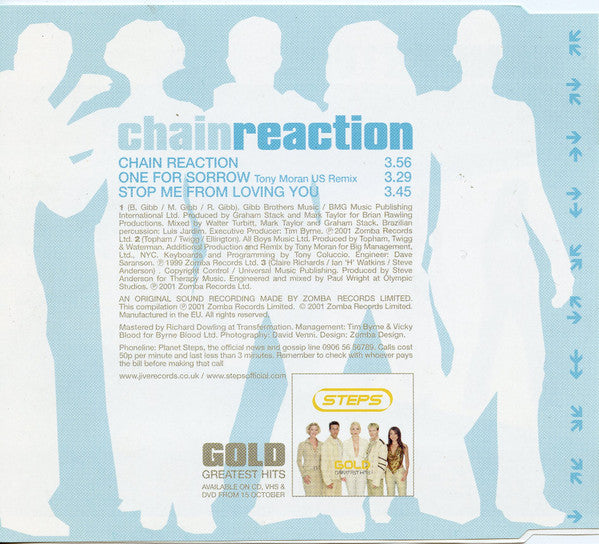 Steps - Chain Reaction - Used CD image 3