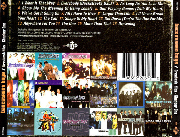 Backstreet Boys - Greatest Hits - Chapter One - CD image 5