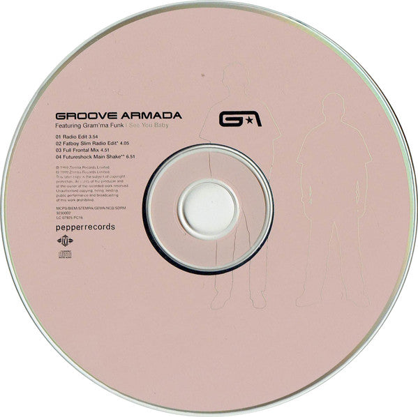 Groove Armada - I See You Baby - Used CD image 3