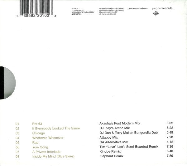 Groove Armada - Remixes - Used CD image 2