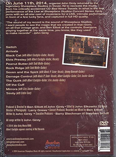 John Ginty: Bad News Travels - DVD image 2
