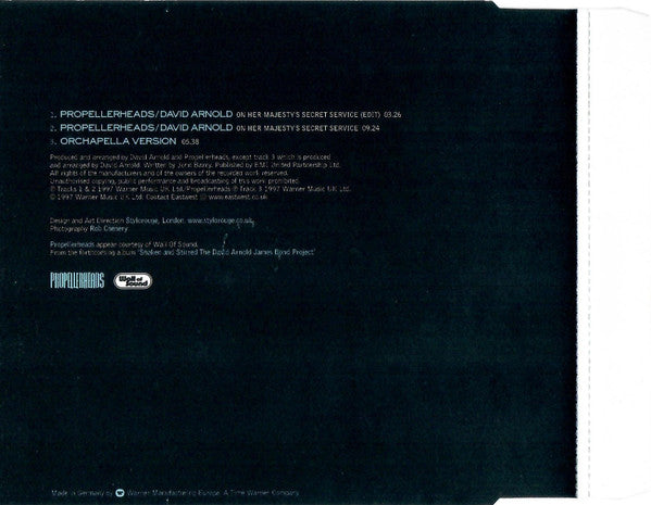 Propellerheads - On Her Majesty's Secret Service - Used CD image 7