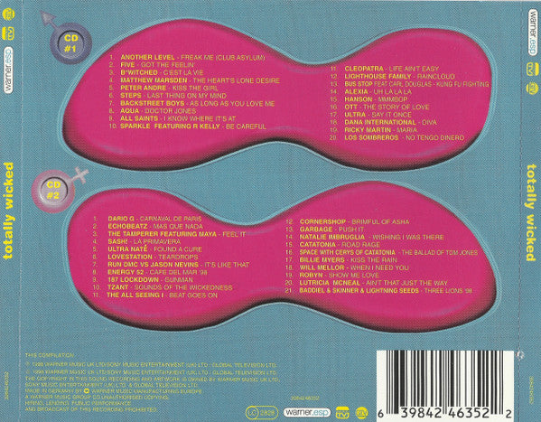 Various - Totally Wicked! - Used CD image 3