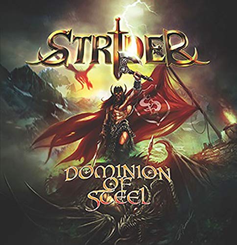 STRIDER - DOMINION OF STEEL - Vinyl Record image 1