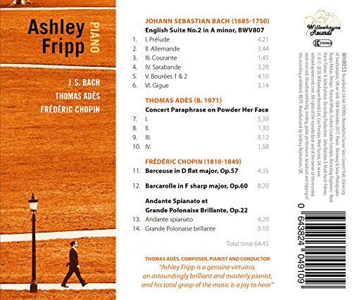 Johann Sebastian Bac - Ashley Fripp: J.S. Bach/Thomas Adès & Frederic C image 2