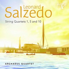 Leonard Salzedo - : String Quartets 1 5 and 10 - CD image 1