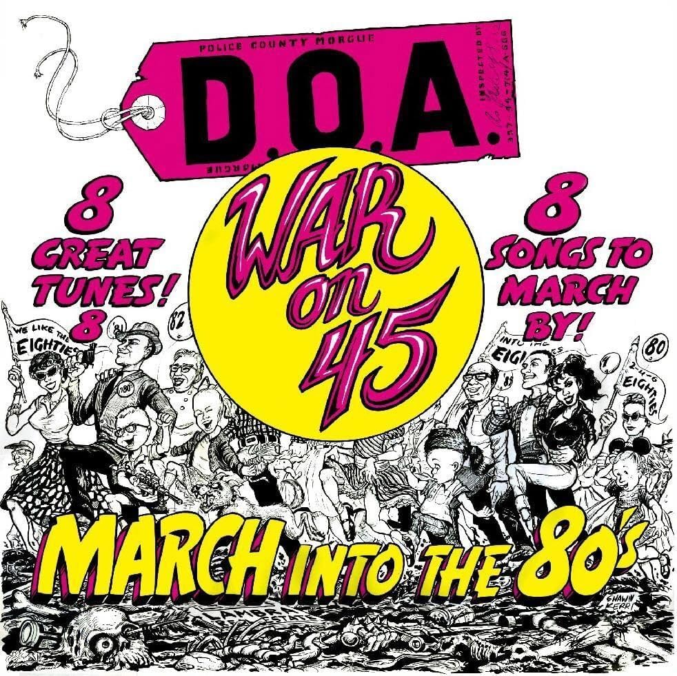 D.O.A. - WAR ON 45 -40TH ANNIVERSARY RE - Vinyl Record image 1