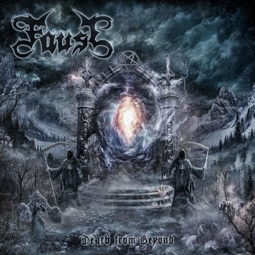 FÄUST - DEATH FROM BEYOND (BLUE VINYL) - Vinyl Record image 1