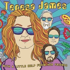 TERESA JAMES - WITH A LITTLE HELP FROM HER FRIENDS - CD image 1