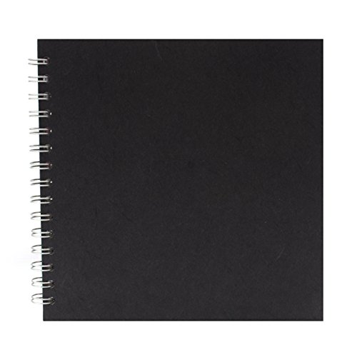 8x8 Posh Pig White Paper 35lvs Black Silk - Non-book item