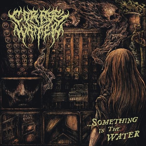 CORPSE WATER - ...SOMETHING IN THE WATER - Vinyl Record lp image 1