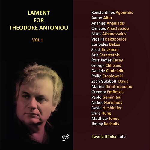 IWONA GLINKA - LAMENT FOR ANTONIOU VOL 1 - CD image 1