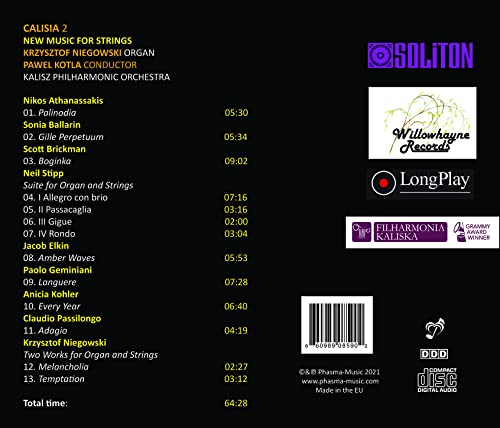 VARIOUS ARTISTS - Calisia 2: New Music For Strings - CD image 2