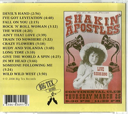 SHAKIN' APOSTLES - TOO HOT FOR SNAKES - CD image 2