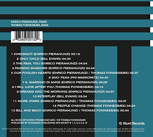 ENRICO PIERANUNZI & - REAL YOU - CD image 2