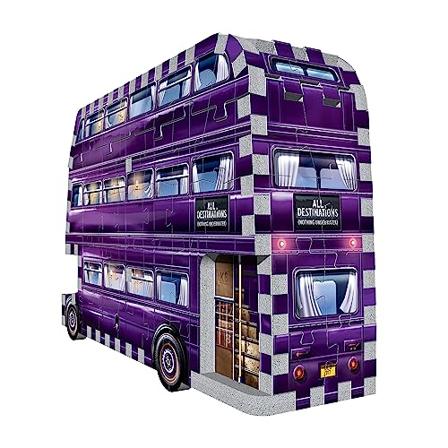 HARRY POTTER - : Mini Knight Bus (130Pc) 3D Jigsaw Puzzle - Jigsaw Puz image 3