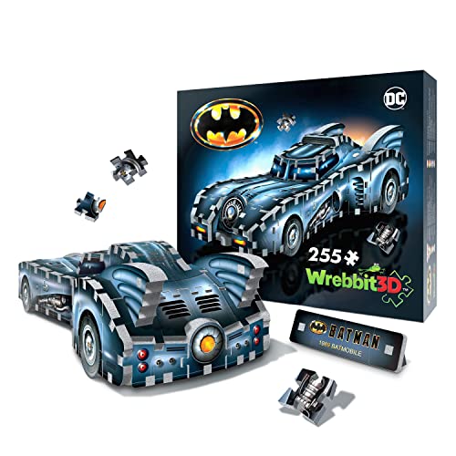 Wrebbit 3D Puzzle  D - Wrebbit 3D Puzzle - DC Batmobile /Puzzle - Toys image 1