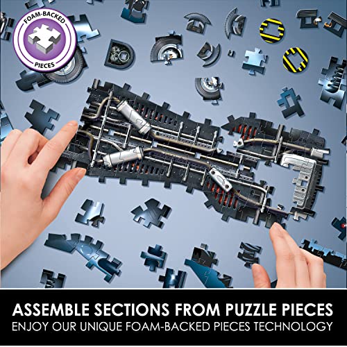 Wrebbit 3D Puzzle  D - Wrebbit 3D Puzzle - DC Batmobile /Puzzle - Toys image 3
