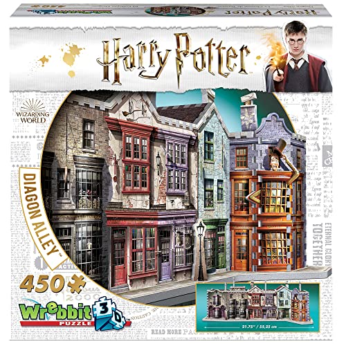 Wrebbit 3D Puzzle - Harry Potter - Diagon Alley /Toys - Non-book item image 1