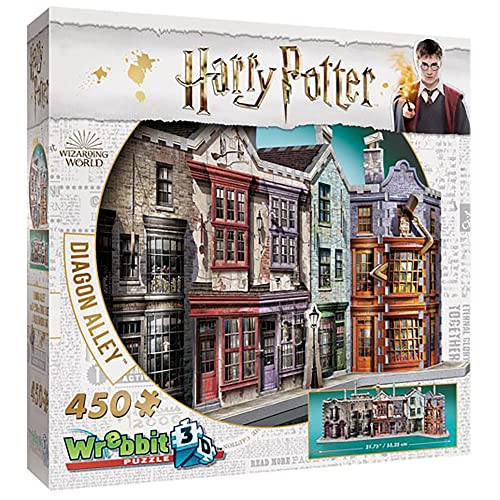 Wrebbit 3D Puzzle - Harry Potter - Diagon Alley /Toys - Non-book item image 8