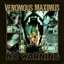 VENOMOUS MAXIMUS - NO WARNING (BLACK VINYL) - Vinyl Record image 2