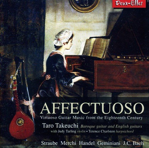 TARO TAKEUCHI - AFFECTUOSO VIRTUOSO GUITAR - CD image 1