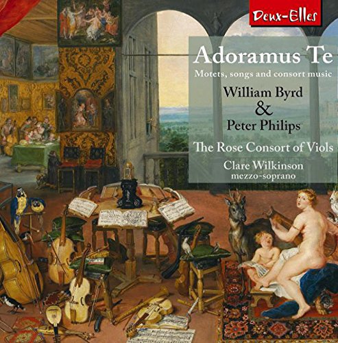 ROSE CONSORT OF VIOL - ADORAMUS TE - CD image 1