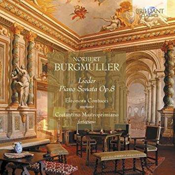 Norbert Burgmuller - Norbert Burgmüller: Lieder/Piano Sonata Op. 8 - CD image 1