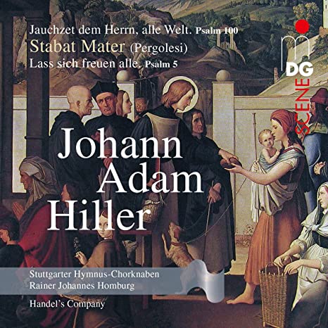 HYMNUS BOYS CHOIR ST - HILLER/PERGOLESI CHORAL WORKS - CD image 1