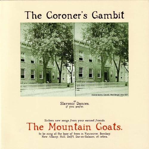 Mountain Goats - The Coroner's Gambit CD  RELEASE DATE 28/06/24 (THIS image 1