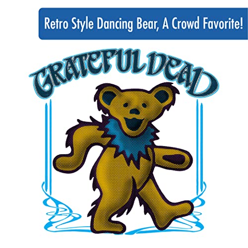 GRATEFUL DEAD - Retro Pint Glasses 4 Pack 16 Oz (Terrapin. Stealie. Be image 4