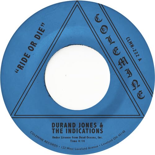 DURAND JONES & THE I - RIDE OR DIE / MORE THAN EVER (COLOURED VINYL) image 1