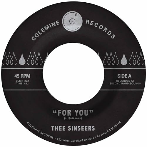E SINSEERS - FOR YOU / SI LLORARáS - Vinyl Record VL image 1
