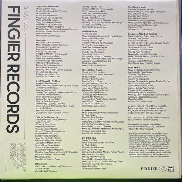 KEVIN FINGIER COLLEC - EL SONIDO DE FINGIER RECORDS - Vinyl Record 12" image 3