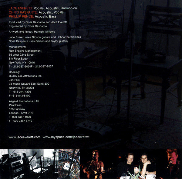 Jace Everett_ - JACE EVERETT / OLD NEW BORROWED BLUES - COMPACT DISC image 3