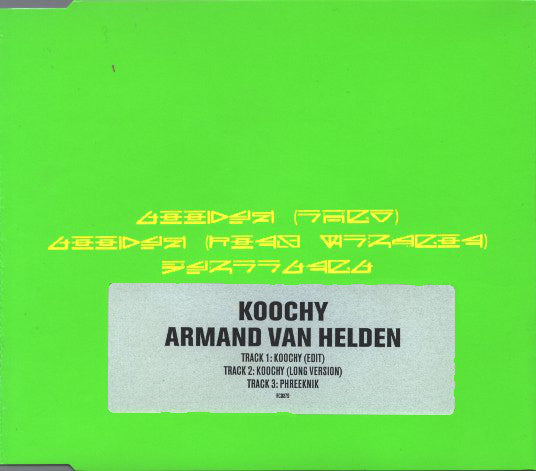 Armand Van Helden - Koochy - Used CD image 1