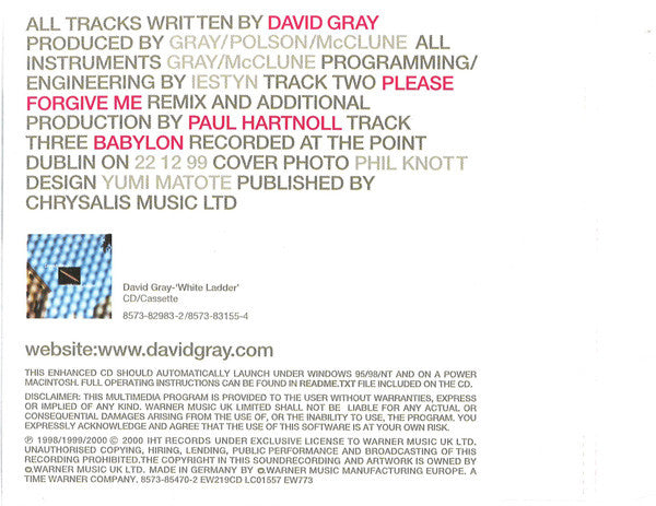 David Gray - Please Forgive Me - Used CD image 5