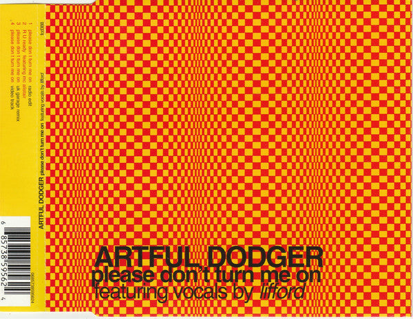 Artful Dodger - Please Don't Turn Me On - Used CD image 5