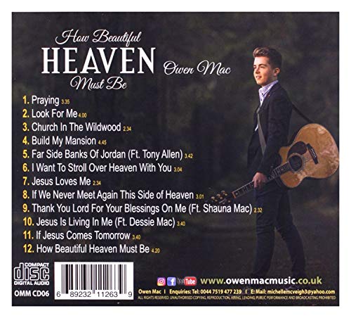 OWEN MAC - HOW BEAUTIFUL HEAVEN MUST BE - CD image 2
