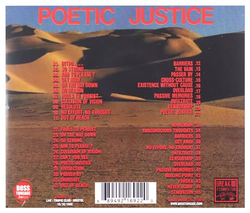 RIPCORD - POETIC JUSTICE (SPECIAL EDITION) - CD image 2