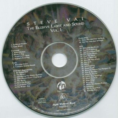 STEVE VAI - Elusive Light And Sound - Vol. 1 - CD image 3