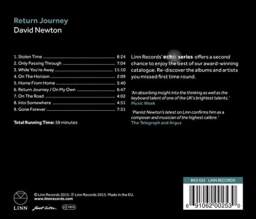 DAVID NEWTON - RETURN JOURNEY - CD image 2