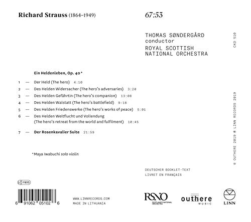Richard Strauss - : Ein Heldenleben/Der Rosenkavalier Suite - CD image 2