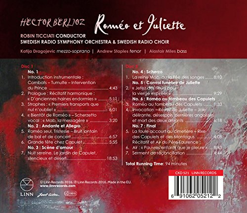 Hector Berlioz - Roméo Et Juliette - CD image 2