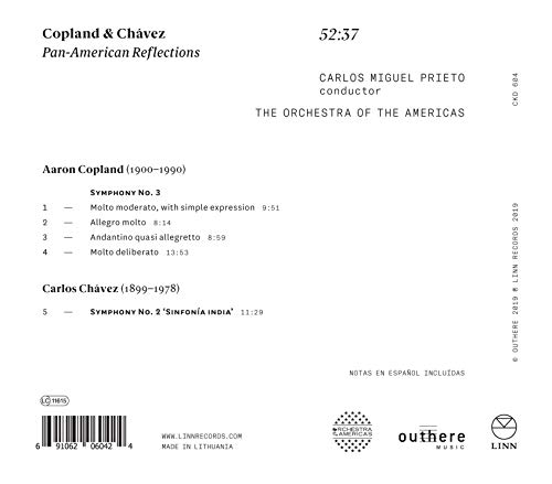 Aaron Copland - Copland & Chávez: Pan-American Reflections - CD image 2