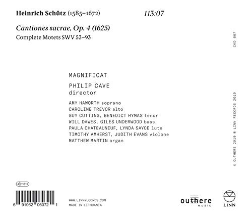 Magnificat - Heinrich Schütz: Cantiones Sacrae - CD image 2