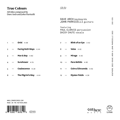 DAVE ARCH; JOHN PARR - TRUE COLOURS - CD image 2