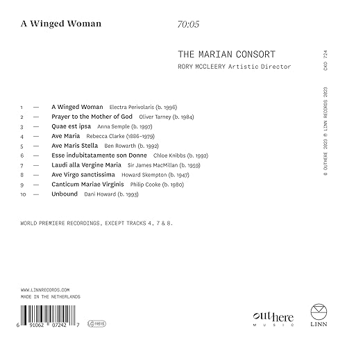 MARIAN CONSORT - A WINGED WOMAN - CD image 2