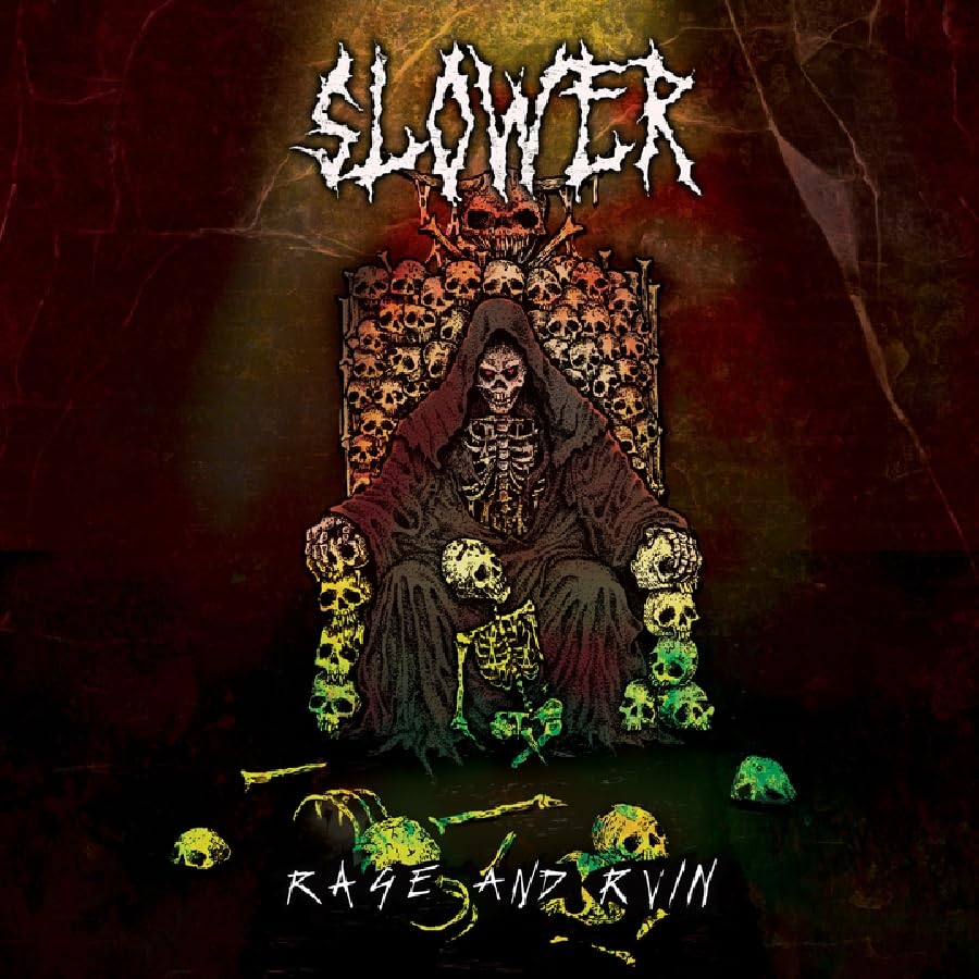 SLOWER - RAGE AND RUIN - Vinyl Record image 1