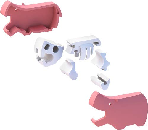 Halftoys Animal Hippo - Non-book item image 3